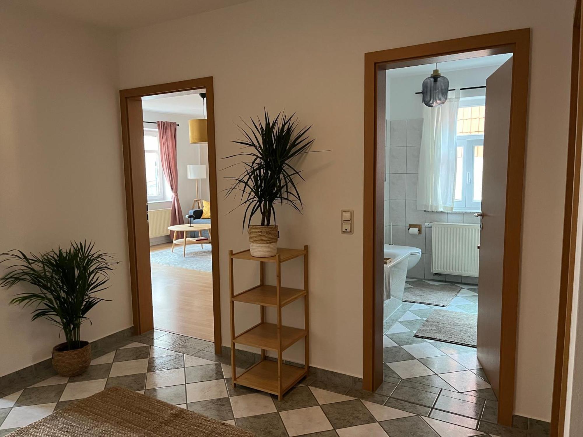 Ferienwohnung Mitte Sued Am Frauenplan アイゼナハ エクステリア 写真