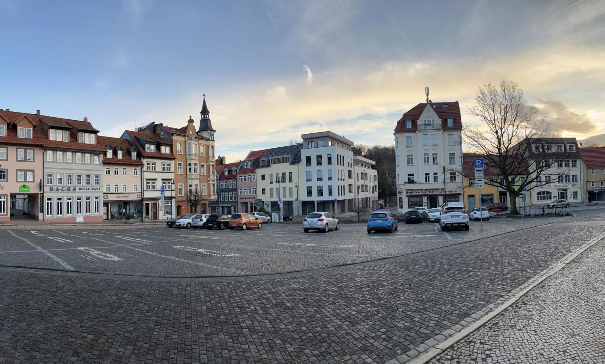 Ferienwohnung Mitte Sued Am Frauenplan アイゼナハ エクステリア 写真