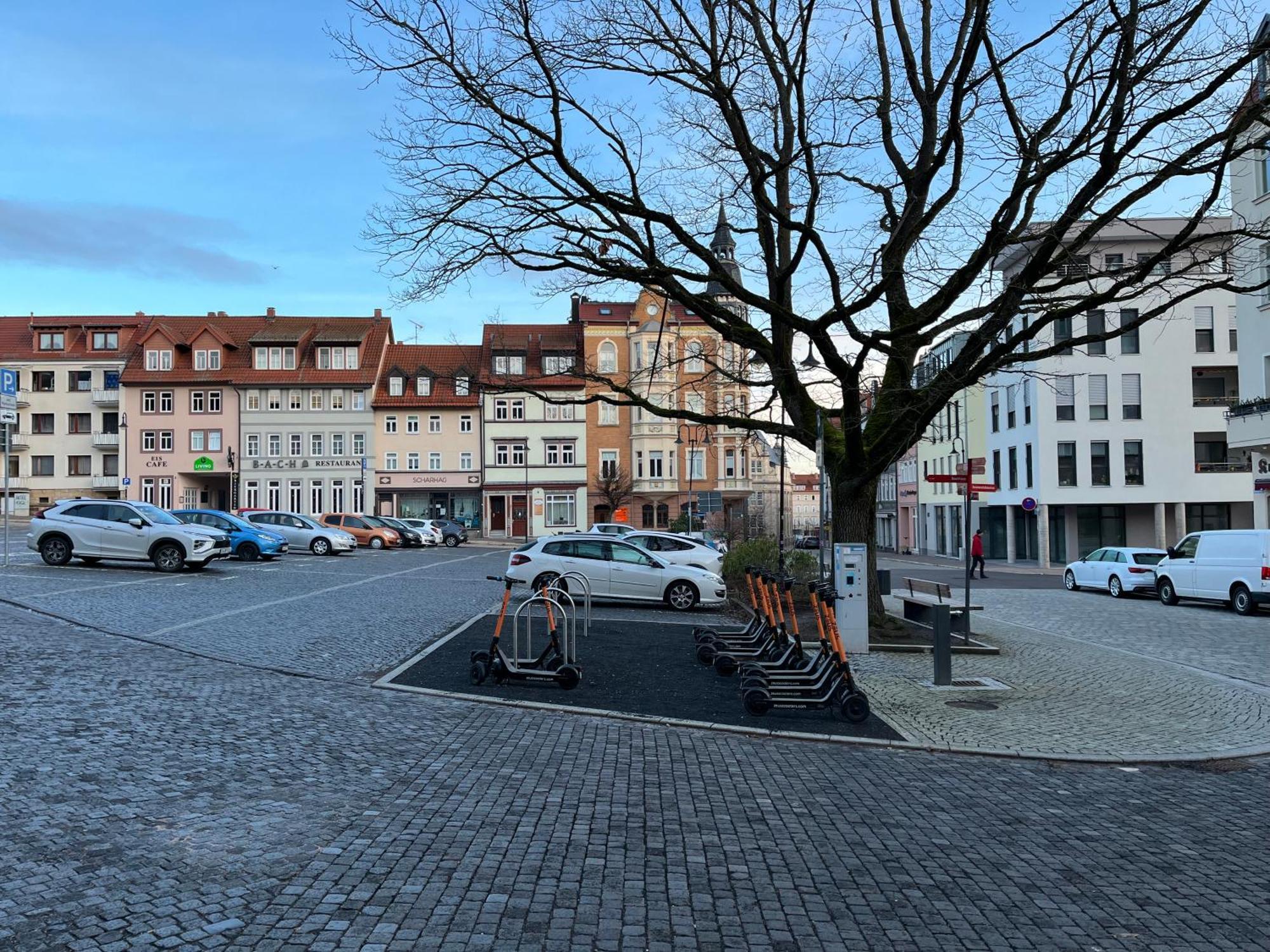 Ferienwohnung Mitte Sued Am Frauenplan アイゼナハ エクステリア 写真