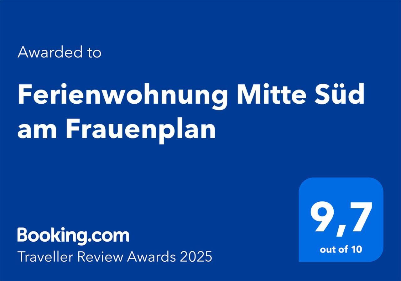 Ferienwohnung Mitte Sued Am Frauenplan アイゼナハ エクステリア 写真